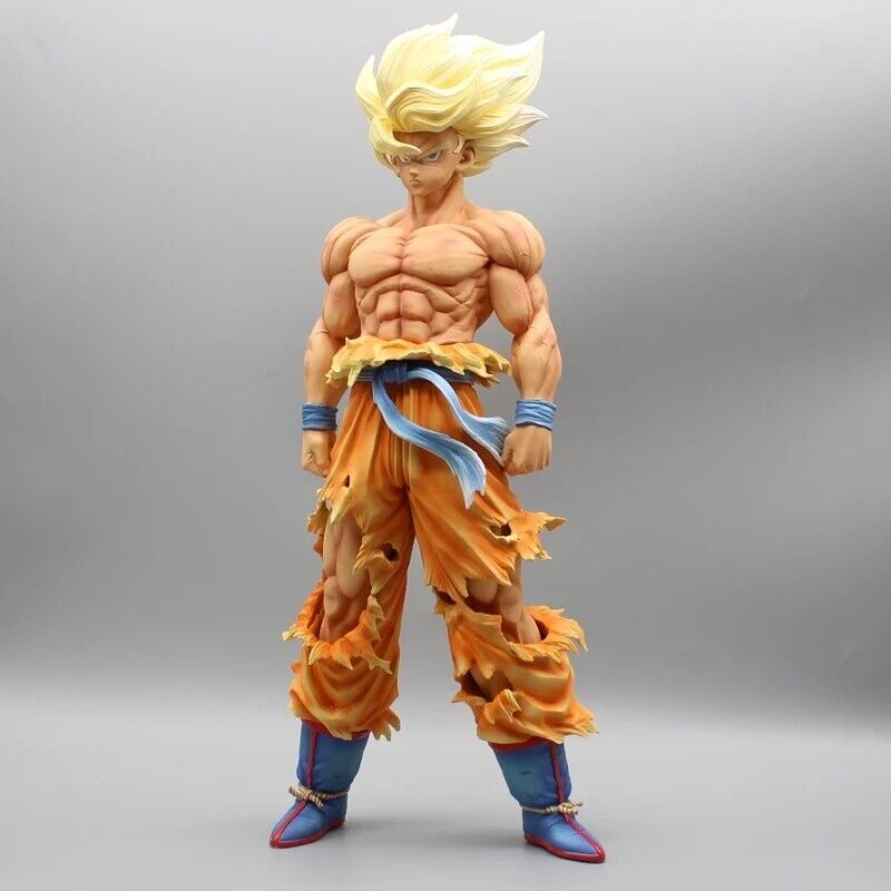 44CM Dragon Ball Z Son Goku Namek Anime Figures Super Saiyan Goku Statue PVC...