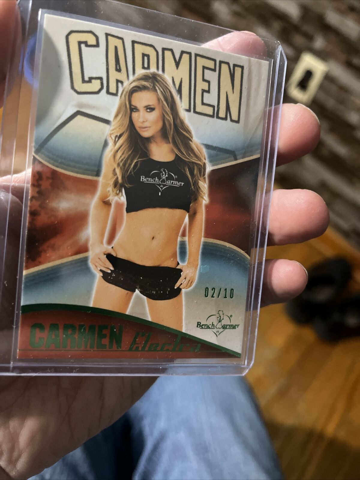 2013 Benchwarmer Carmen Electra Card #2 Out Of 10