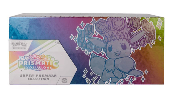 Pokemon Prismatic Evolutions SPC Super Premium Collection Box BRAND NEW SEALED