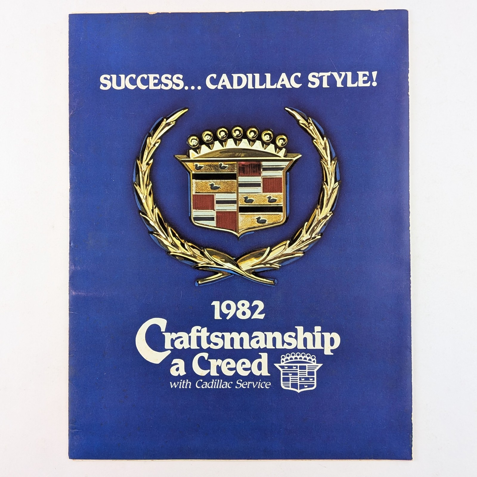 1982 Cadillac Dealer Service Department Customer Service Program Brochure 1982 Cadillac Dealer Service Department Customer Service Program Brochure
