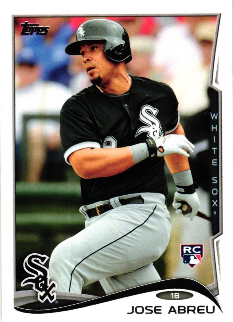 2014 Topps #496 Jose Abreu Rookie Chicago White Sox 2014 Topps #496 Jose Abreu Rookie Chicago White Sox