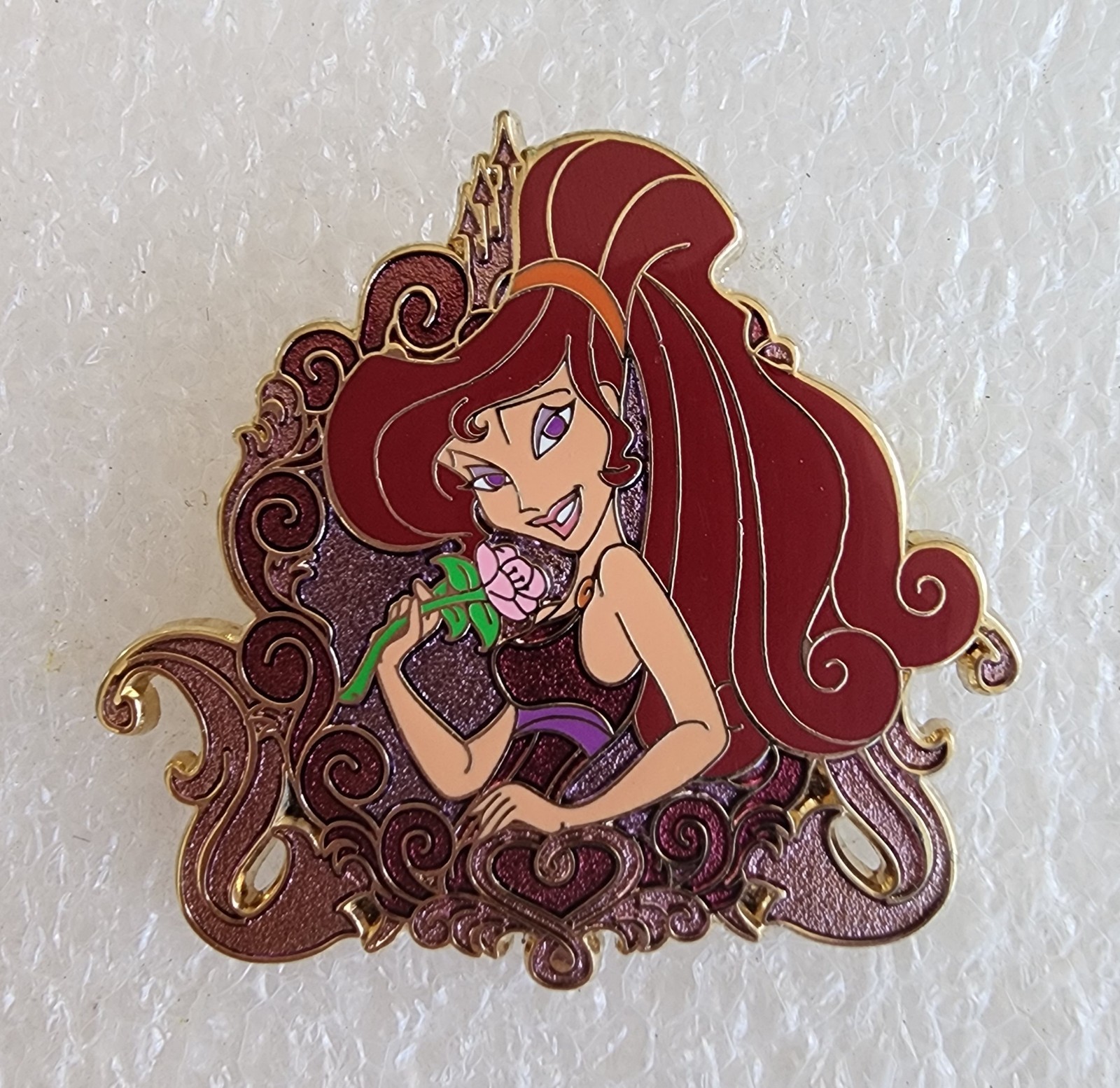 ✨💜RARE DLR~DISNEY GIRLS❤️MEGARA ~HERCULES~CONSEALED MYSTERY COLLECTION LR PIN