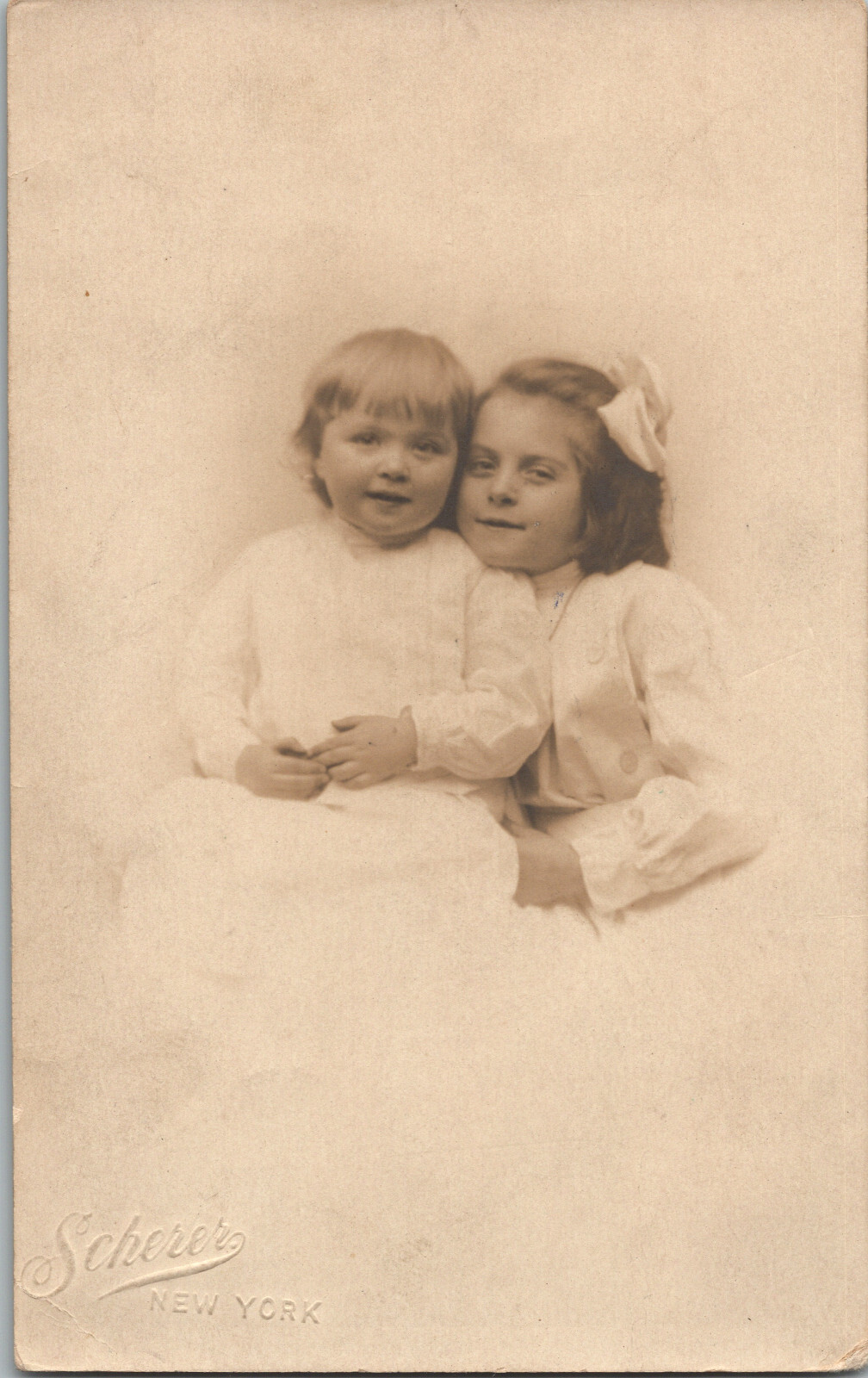 RPPC Antique Postcard Photo Picture Portrait Children Girls Editha Erlich RPPC Antique Postcard Photo Picture Portrait Children Girls Editha Erlich