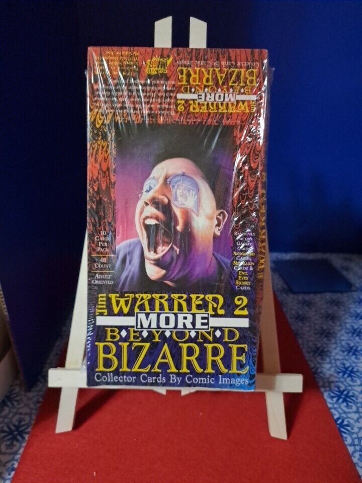1994 Jim Warren Beyond Bizarre Wax Box #2  (Box 48 Count 10 Cards Per Pack)