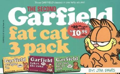 The Second Garfield Fat Cat 3 Pack - Paperback By Davis, Jim - GOOD The Second Garfield Fat Cat 3 Pack - Paperback By Davis, Jim - GOOD