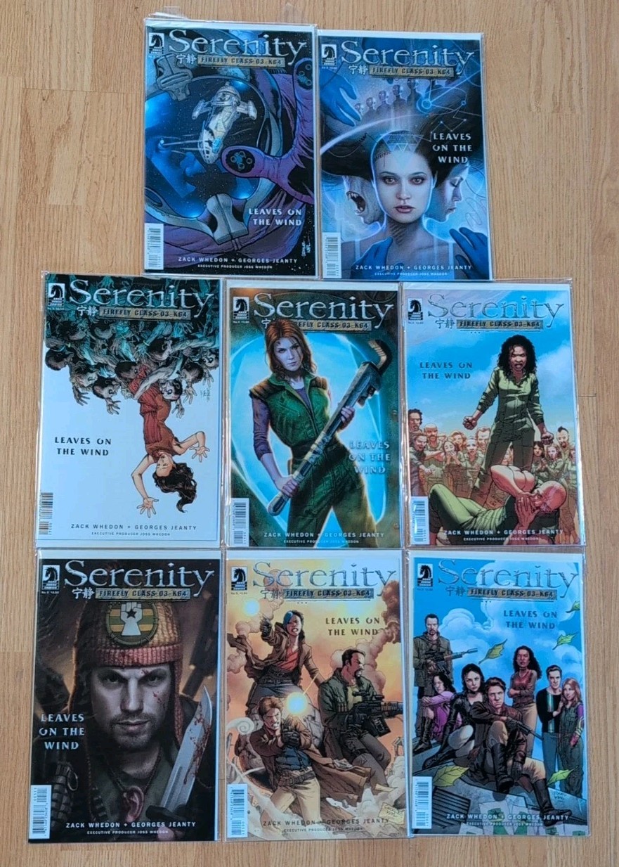 Serenity: Leaves on the Wind Dark Horse Comics Lof 8 Comics Serenity: Leaves on the Wind Dark Horse Comics Lof 8 Comics