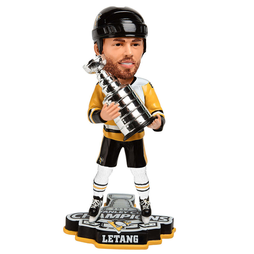 Kris Letang Pittsburgh Penguins 2017 Stanley Cup Champions Bobblehead NHL Kris Letang Pittsburgh Penguins 2017 Stanley Cup Champions Bobblehead NHL
