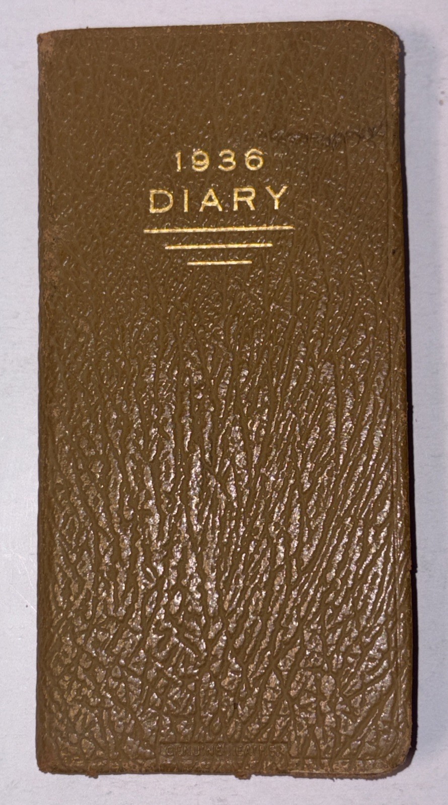Vtg 1936 Pocket Diary Calendar Book Unused Vtg 1936 Pocket Diary Calendar Book Unused
