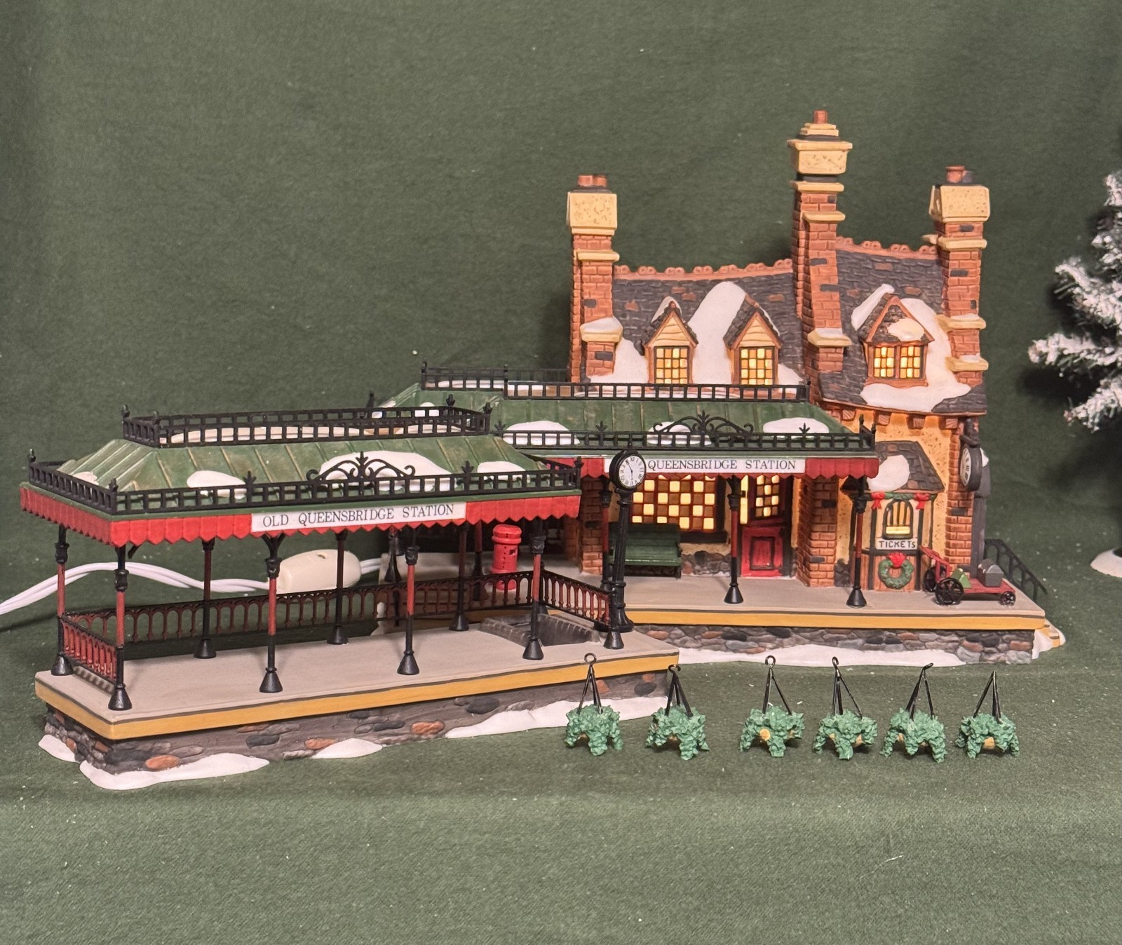 Dept 56 Dickens Village: Old Queensbridge Station (Set of 2) #56.58443 Read Dept 56 Dickens Village: Old Queensbridge Station (Set of 2) #56.58443 Read