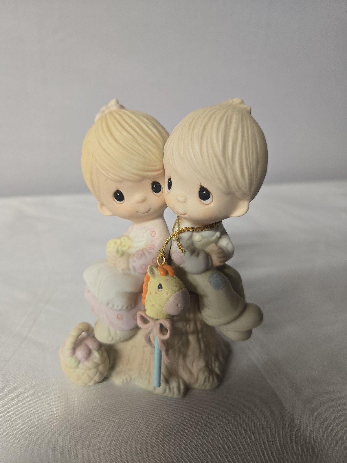 Jonathan & David Precious Moments Love one Another Original 21 1978 E-1376 E53 Jonathan & David Precious Moments Love one Another Original 21 1978 E-1376 E53