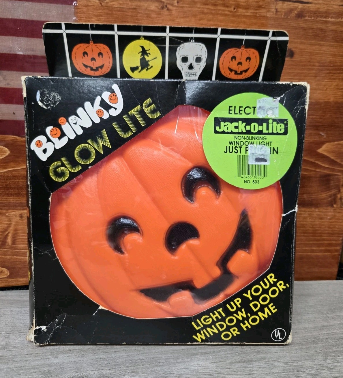 VTG 1991 Blinky Glow Lite Blow Mold Halloween Pumpkin 9” X 7.5” X 2.5” No Light VTG 1991 Blinky Glow Lite Blow Mold Halloween Pumpkin 9” X 7.5” X 2.5” No Light