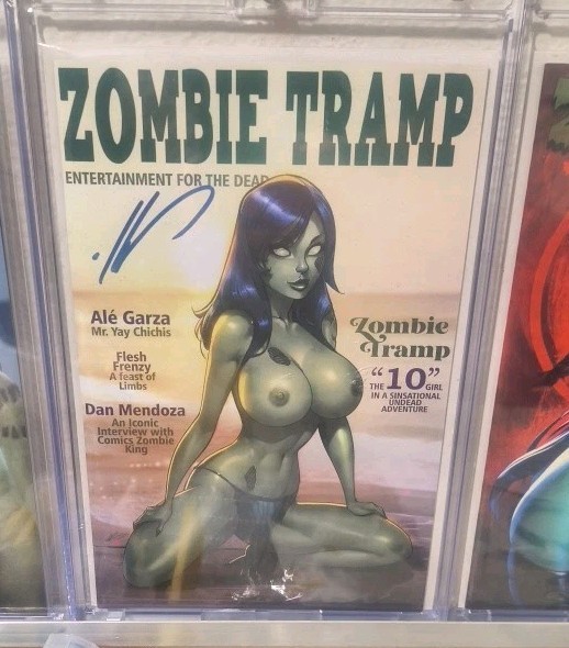 Zombie Tramp Birth Of The Cruel 2 Ale Garza Cover Signed With COA Zombie Tramp Birth Of The Cruel 2 Ale Garza Cover Signed With COA