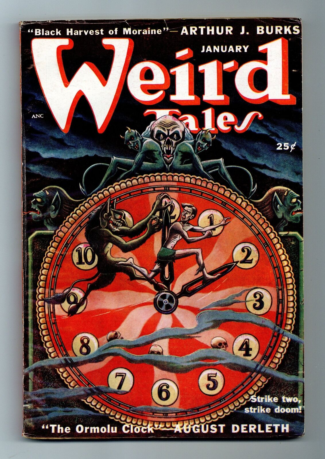 Weird Tales Pulp 1st Series Jan 1950 Vol. 42 #2 VG 4.0