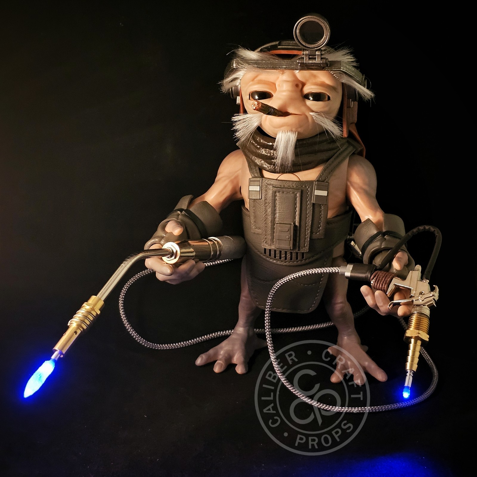 New Anzellan w/everything shown Grogu Mandalorian Galaxy Edge Hot Toys Babu Frik