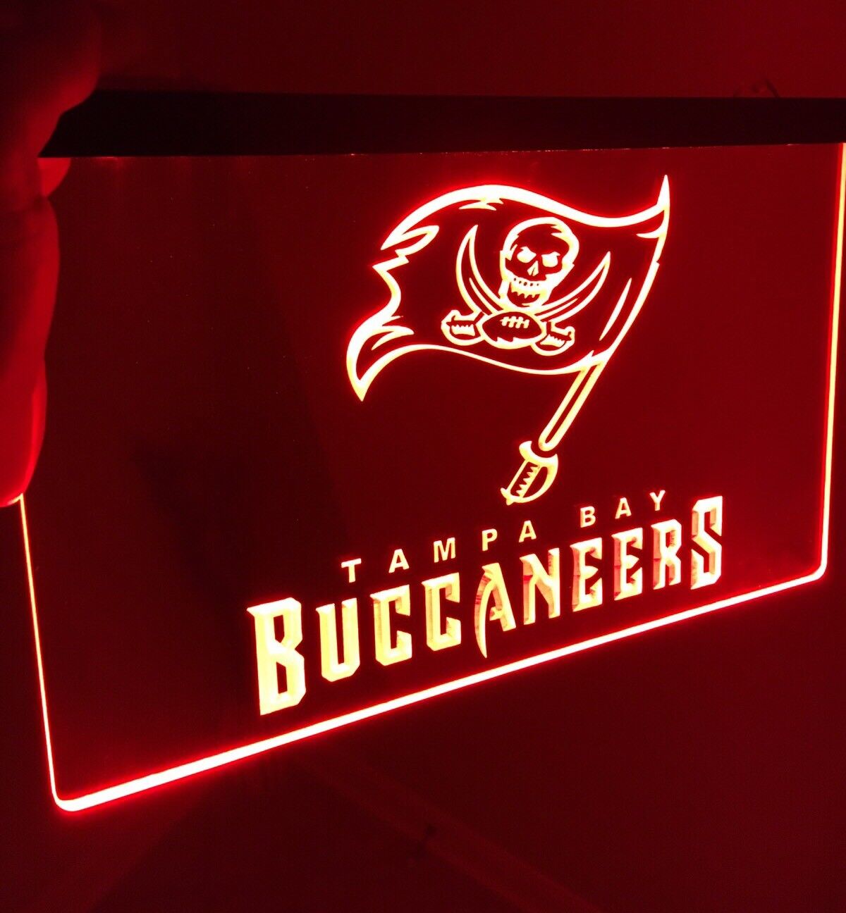 NFL TAMPA BAY BUCCANEERS Led Light Neon Sign for Game Room,Office,Bar,Man Cave.