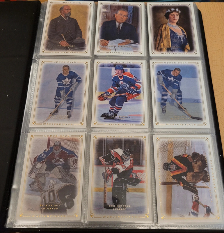 2008-09 UD Masterpieces Complete Set 2008-09 UD Masterpieces Complete Set