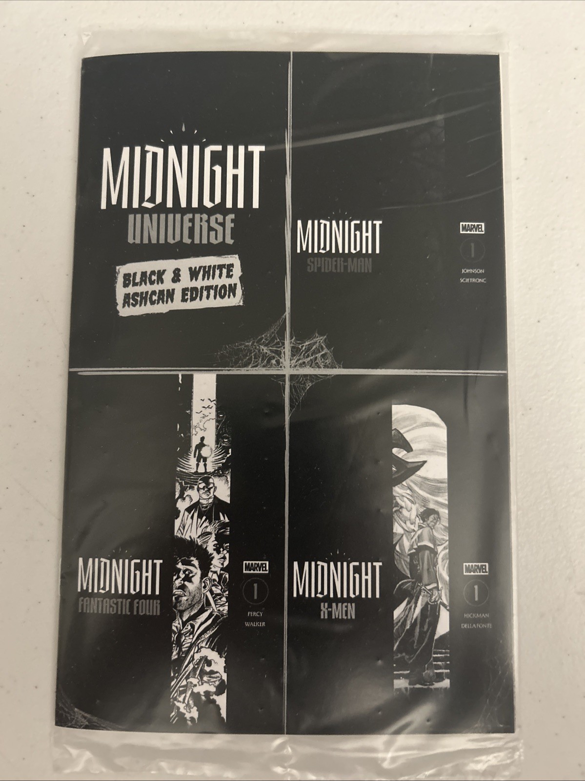 Marvel Midnight Universe Black & White Ashcan SDCC 2026 Panel Exclusive SEALED