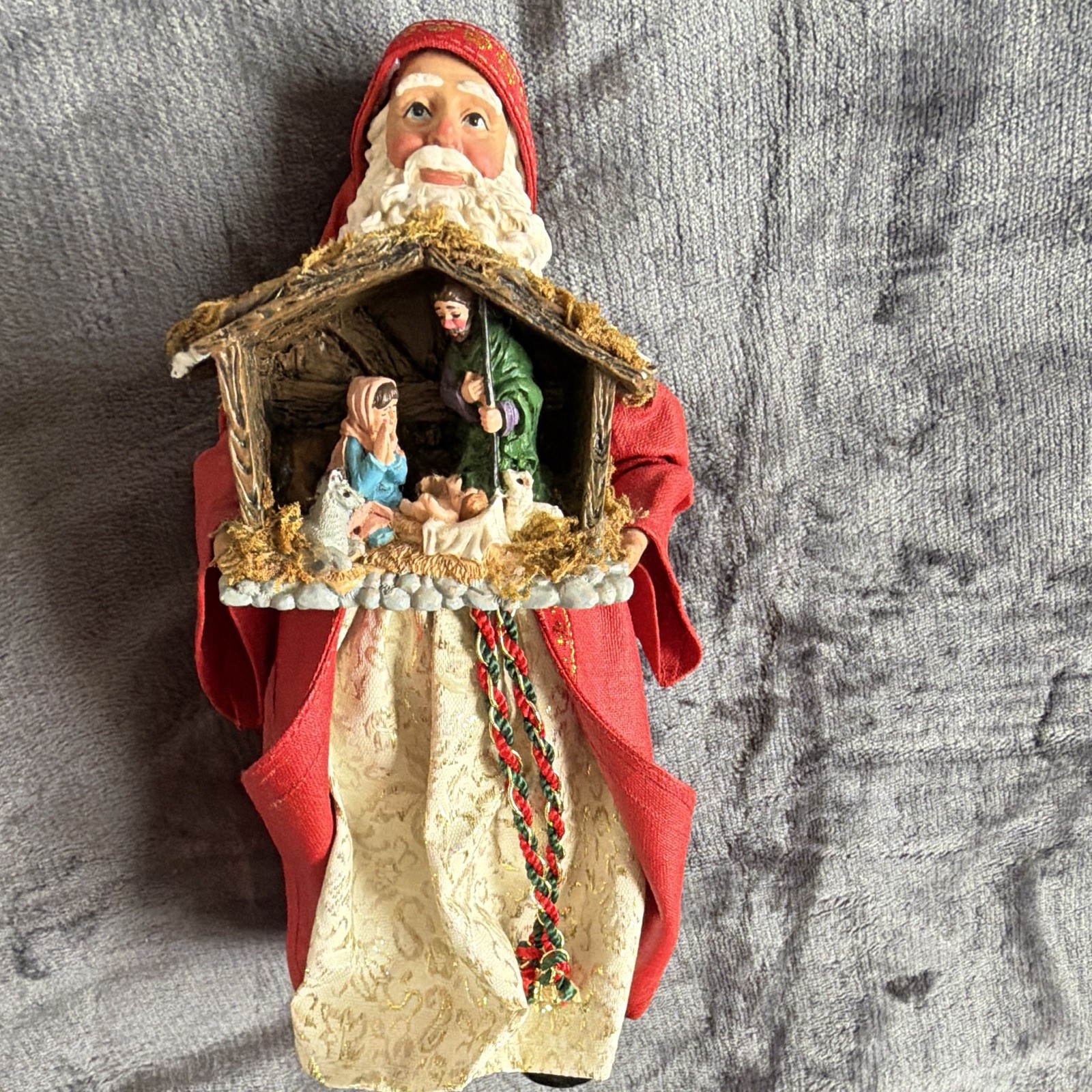 Possible Dreams Clothtiques Artist Designed Santa Claus Nativity Figurine 713150 Possible Dreams Clothtiques Artist Designed Santa Claus Nativity Figurine 713150