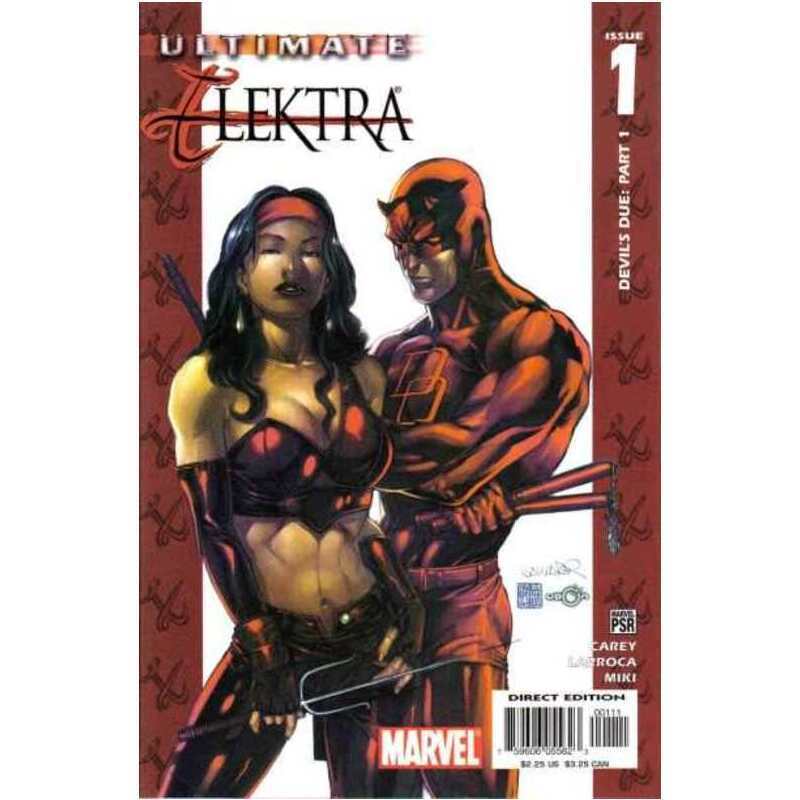 Ultimate Elektra #1 in Near Mint condition. Marvel comics [u,