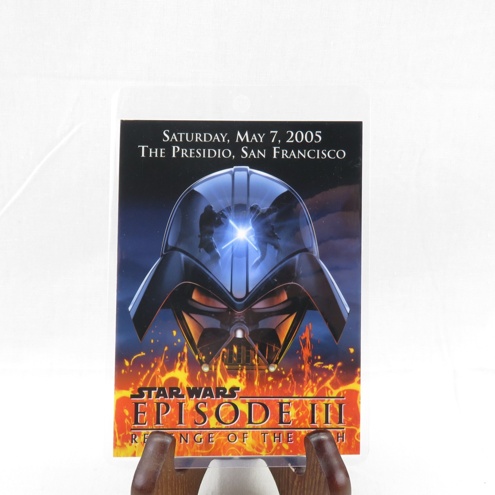 Rare 2005 The Presidio San Francisco CA Star Wars Episode III Screening PASS