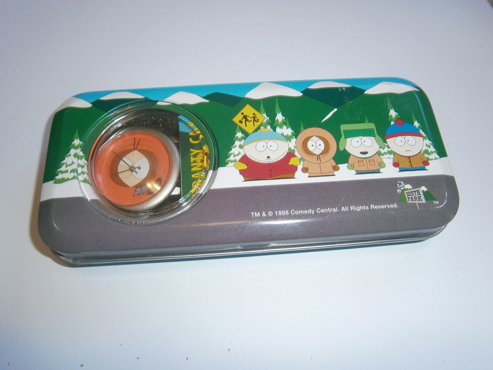 Vintage Comedy Central - South Park - Kenny Watch - 1998 -NEW IN BOX - FREE POST Vintage Comedy Central - South Park - Kenny Watch - 1998 -NEW IN BOX - FREE POST
