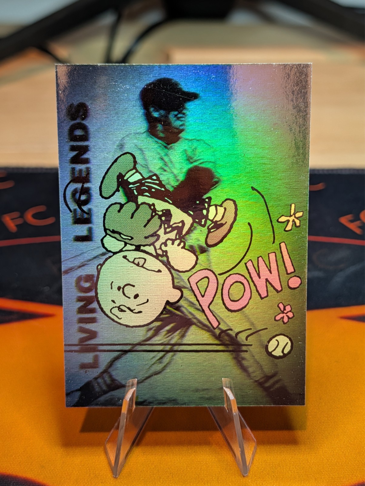 1993 Stan Musial + Charlie Brown Living Legends Hologram Cards Rare 1993 Stan Musial + Charlie Brown Living Legends Hologram Cards Rare