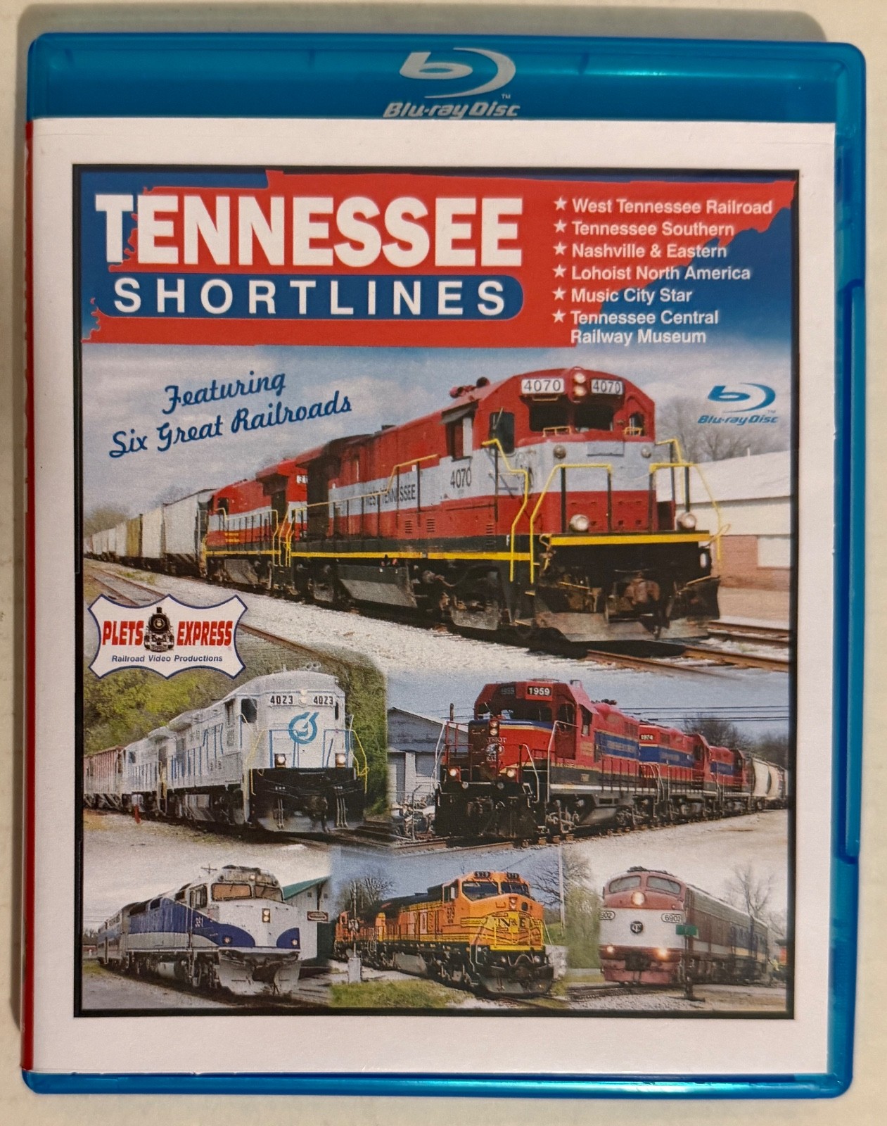 Tennessee Shortlines - Six Great Railroads, Blu-ray, Excellent Condition Tennessee Shortlines - Six Great Railroads, Blu-ray, Excellent Condition