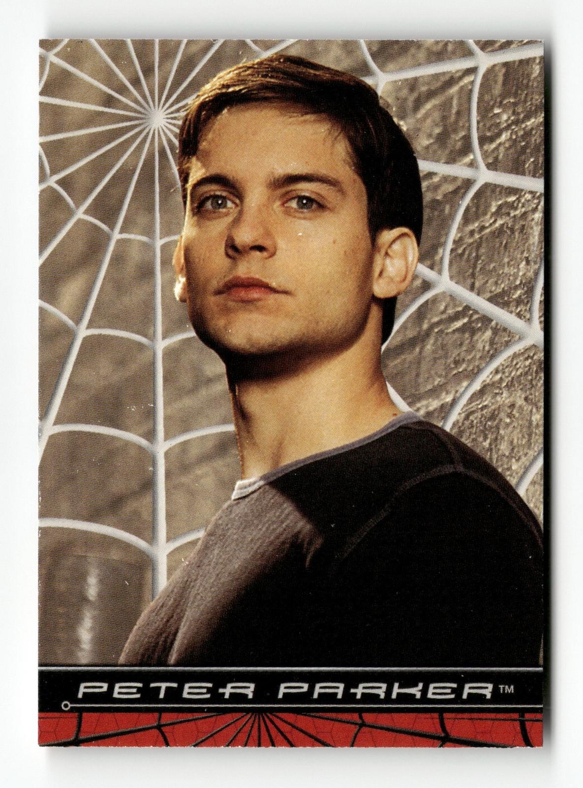 2002 Topps Spider-Man #2 Peter Parker 2002 Topps Spider-Man #2 Peter Parker