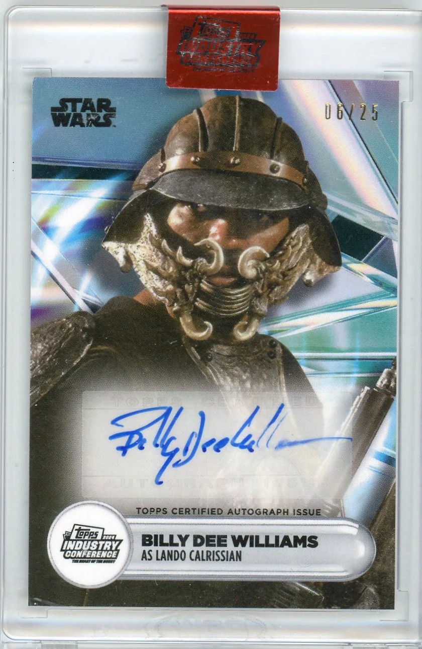 2024 Topps Industry Conference Star Wars Billy Dee Williams 06/25 #A-BW