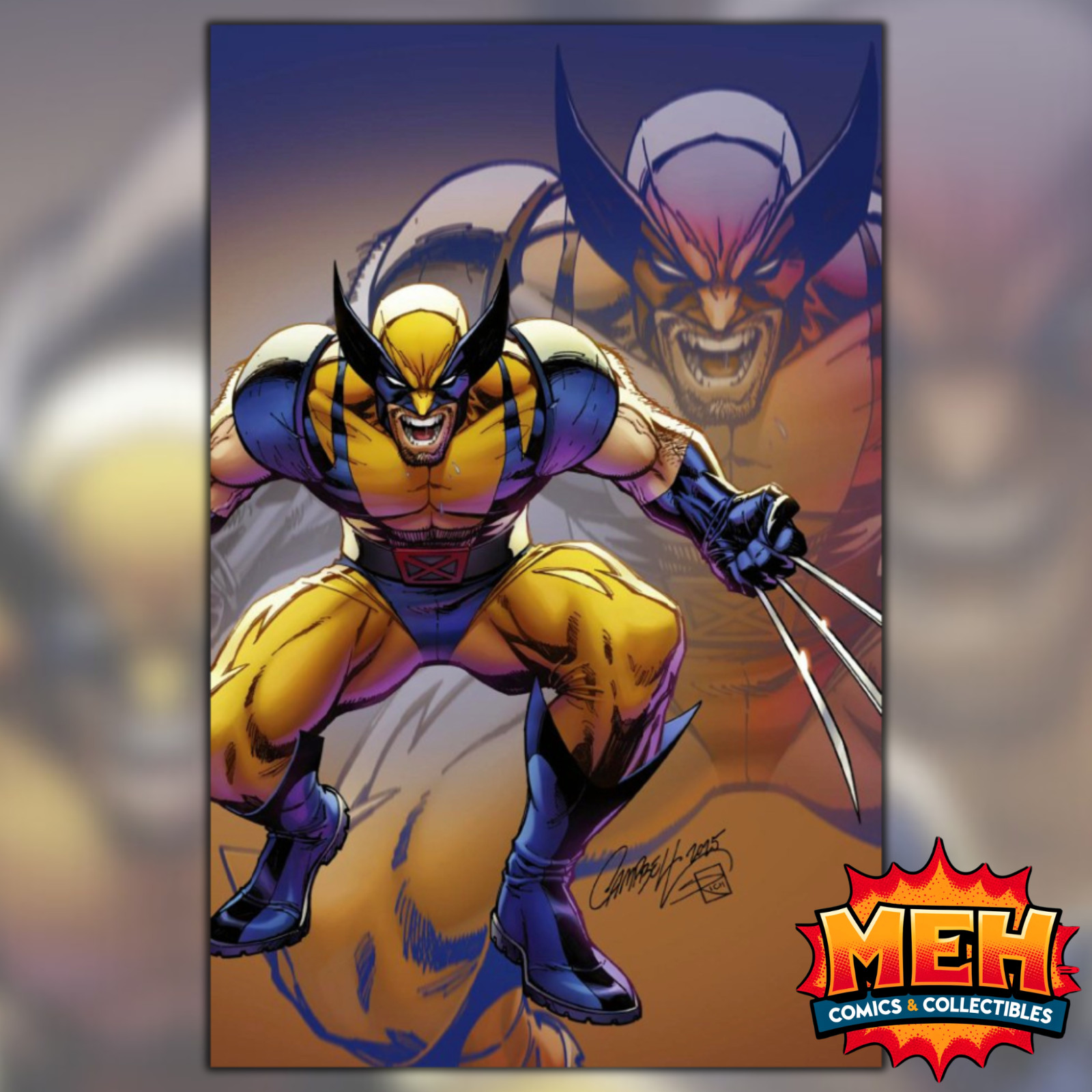 Wolverine #12 - J Scott Campbell - 1:100 Virgin Variant - Just Spectacular