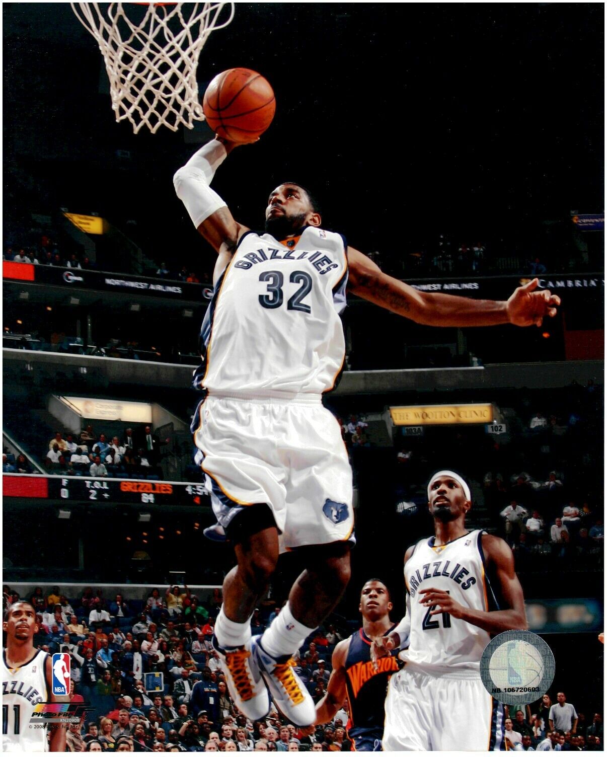 O.J. Mayo Memphis Grizzlies LICENSED 8x10 Basketball Photo 