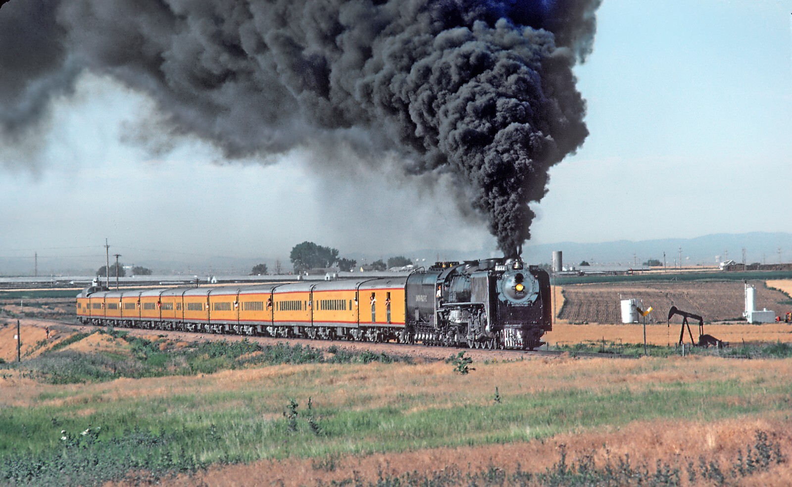 UP 8444 in Colorado in July 1981 alternate view 5 x 7 Photo UP 8444 in Colorado in July 1981 alternate view 5 x 7 Photo