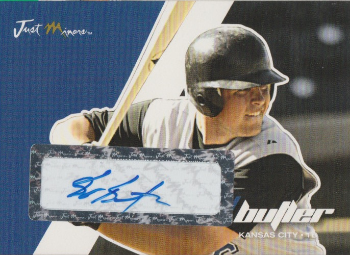 Billy Butler 2008 Just Minors rookie RC autograph auto card 09