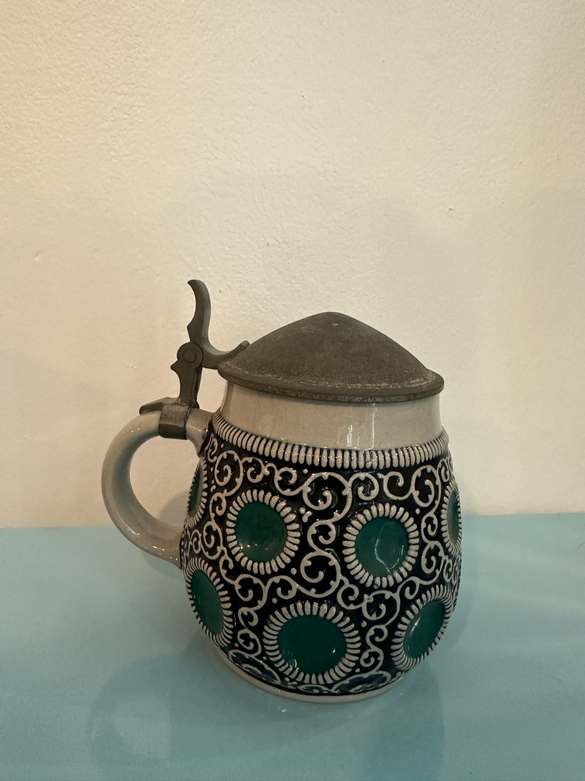 Reinhold Merkelback Stein Antique 1940s Art Noveau Design