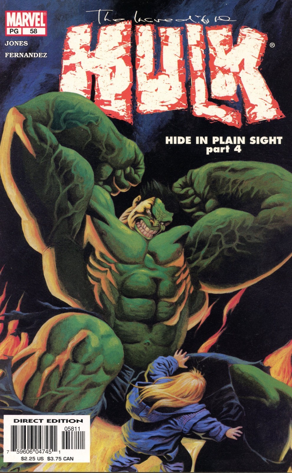 The Incredible Hulk No. 58 2003 Hide In Plain Sight Marvel Comics The Incredible Hulk No. 58 2003 Hide In Plain Sight Marvel Comics