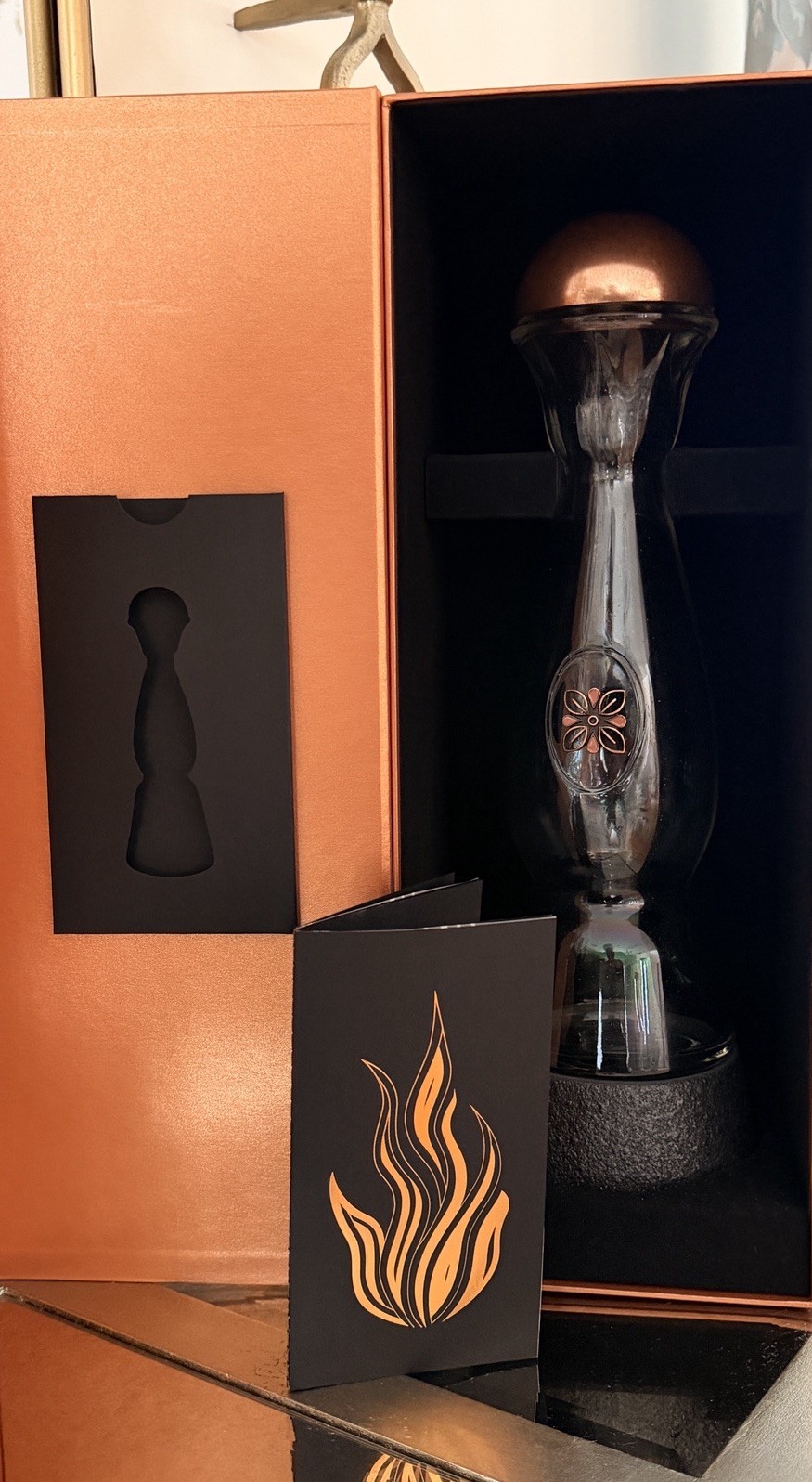 Clase Azul Tequila Blanco Ahumado – Empty Used Bottle with Original Box Clase Azul Tequila Blanco Ahumado – Empty Used Bottle with Original Box