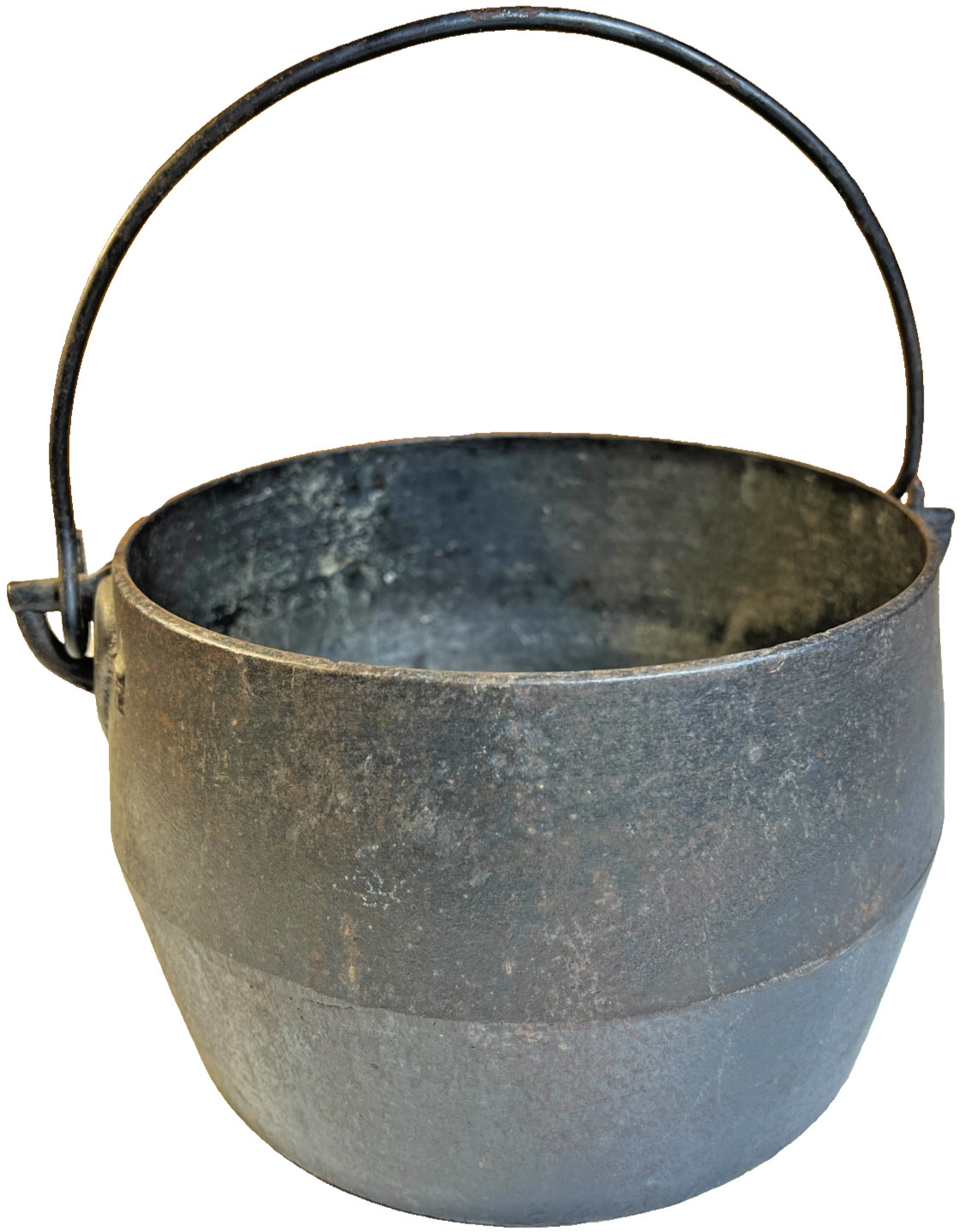 Antique Marietta Co PA #5 Cast Iron Bail Kettle Pot Cauldron Gate Mark Gatemark Antique Marietta Co PA #5 Cast Iron Bail Kettle Pot Cauldron Gate Mark Gatemark