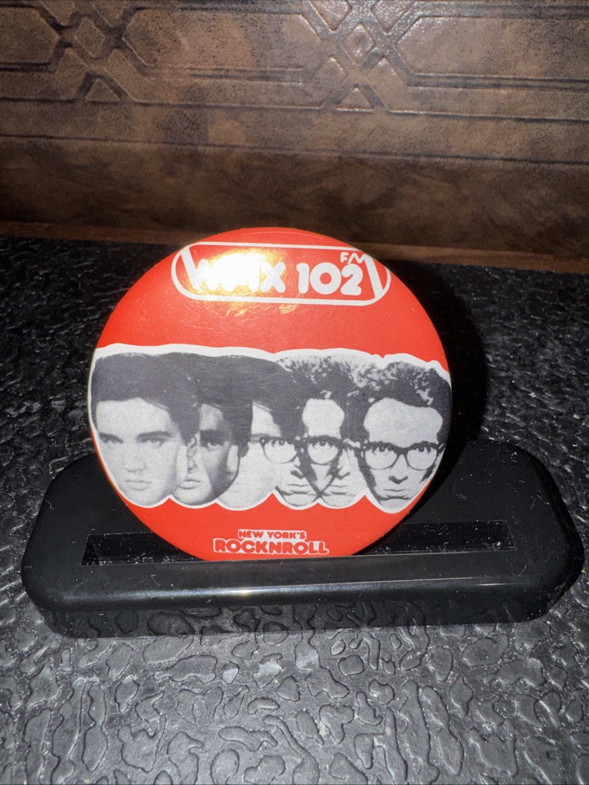 Vintage Wpix 102 FM Radio Station New York’s RocknRoll Promo Pin 1978 RARE Vintage Wpix 102 FM Radio Station New York’s RocknRoll Promo Pin 1978 RARE