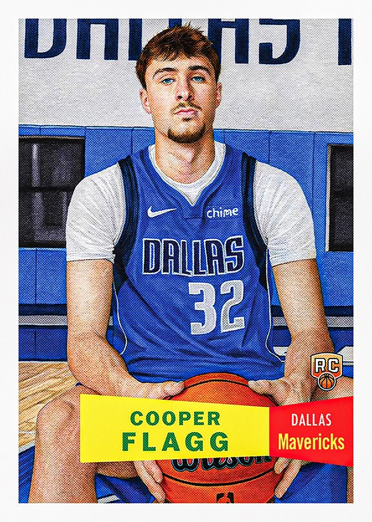 2026 TOPPS LIVING SET COOPER FLAGG ROOKIE CARD #11 2026 TOPPS LIVING SET COOPER FLAGG ROOKIE CARD #11