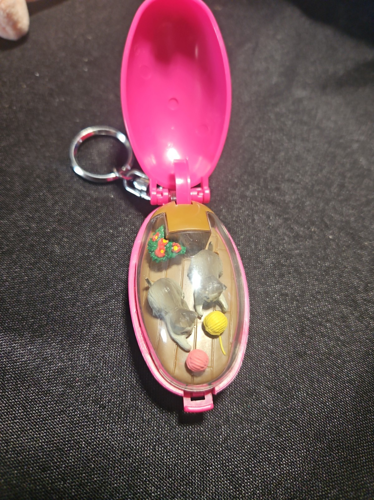 Vintage Takara Pocket Critter I Love My Cat 1993 Key Chain Vintage Takara Pocket Critter I Love My Cat 1993 Key Chain