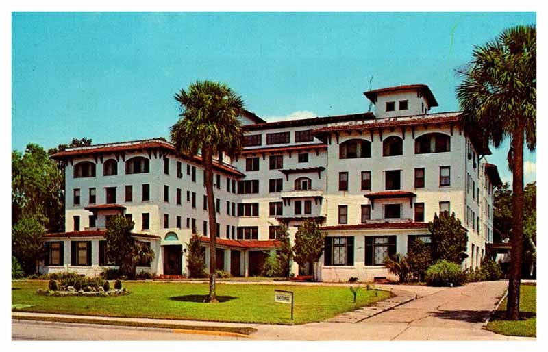 Deland FL postcard THE PUTNAM HOTEL s/06 AT4546