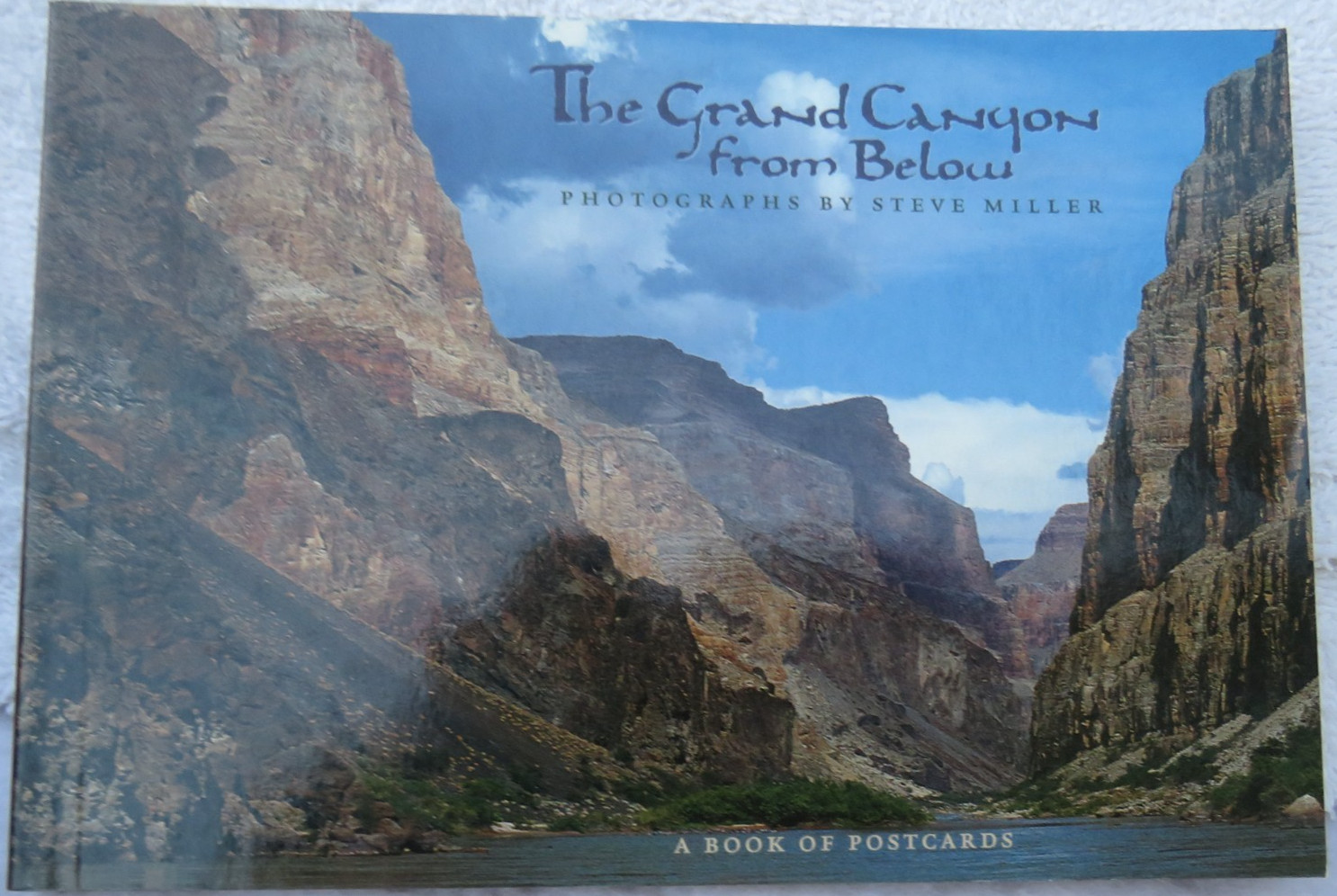 The Grand Canyon From Below- Steve Miller (Postcard Books)-30 Cards