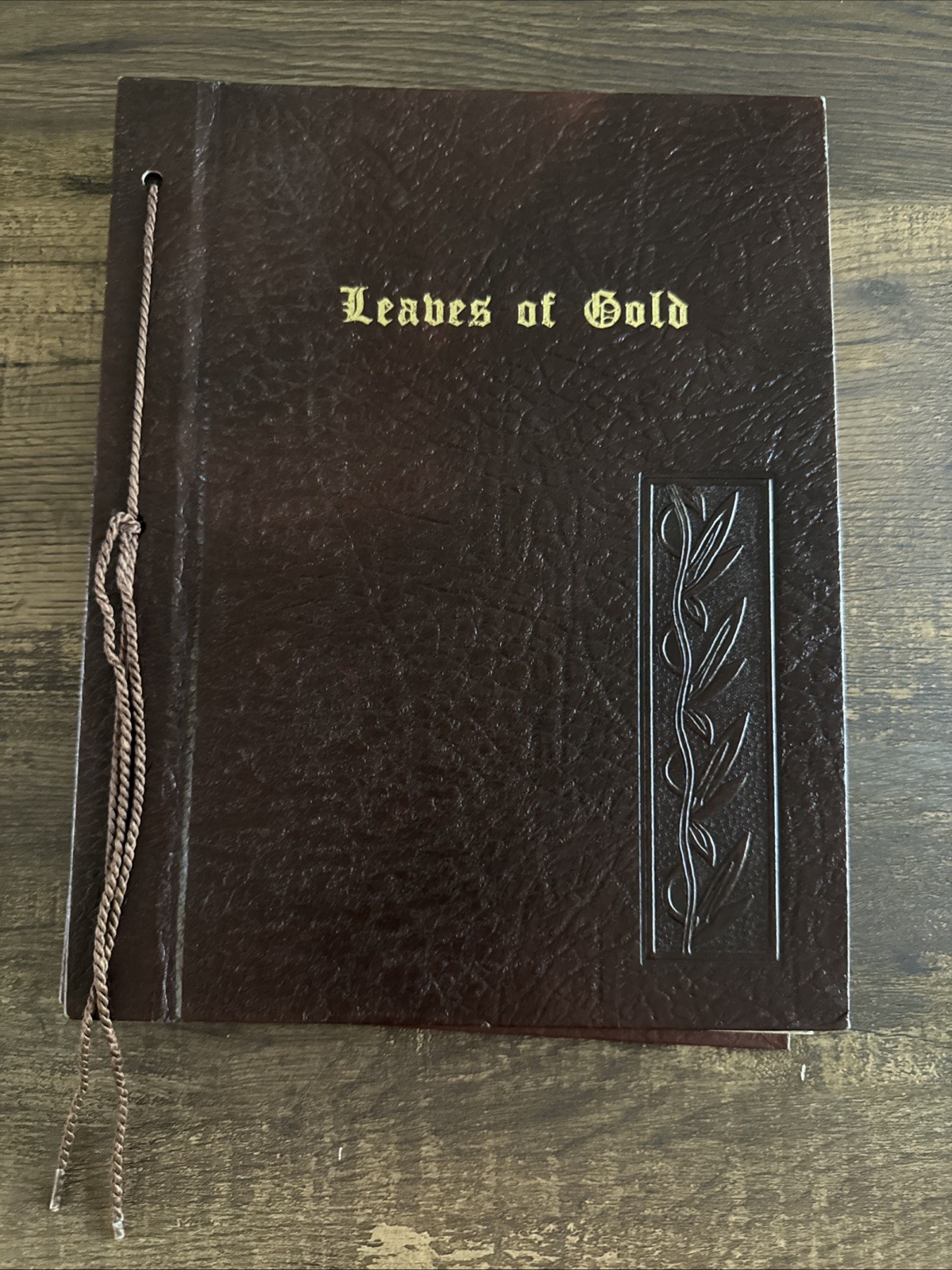 Vintage Leaves Of Gold Anthology Of Prayers Memorable Phrases Inspirational Book Vintage Leaves Of Gold Anthology Of Prayers Memorable Phrases Inspirational Book