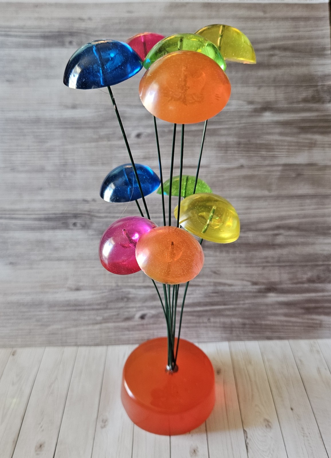 Vintage ANTIQUE REPRO Lucite KINECTIC Mcm Decor Acrylic 1960's #3 Vintage ANTIQUE REPRO Lucite KINECTIC Mcm Decor Acrylic 1960's #3