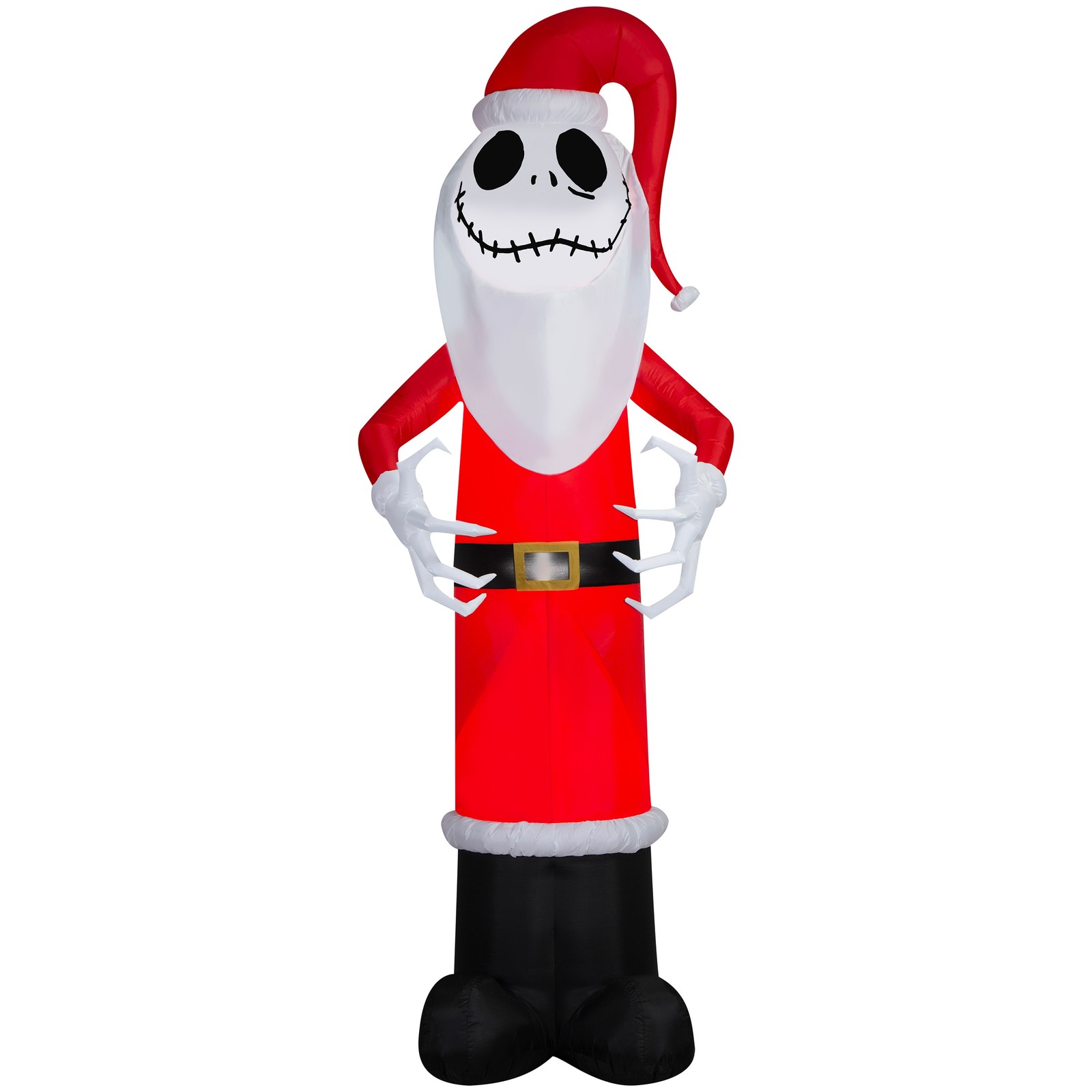 Gemmy 10-Ft Disney Jack Skellington Santa Christmas Airblown Inflatable LED Yard