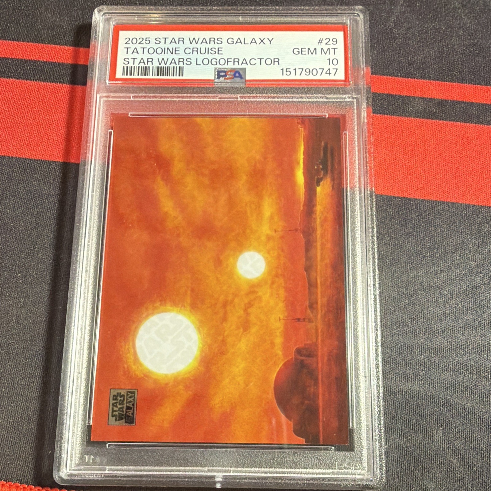 2024 Topps Star Wars Galaxy Logofractor Tatooine #29 40/77 2024 Topps Star Wars Galaxy Logofractor Tatooine #29 40/77