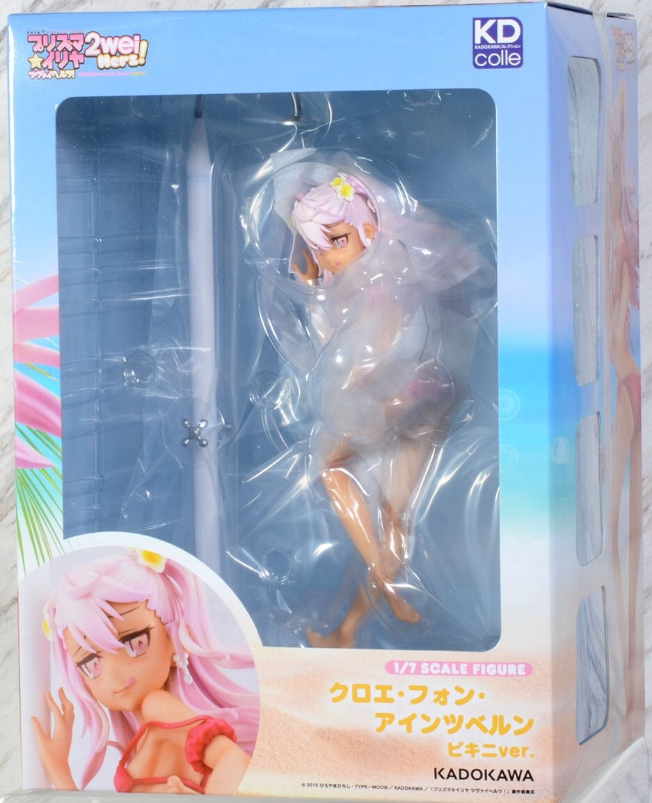 KADOKAWA KDcolle Fate/Kaleid liner Prisma Illya Chloe Bikini ver. 1/7 PVC Figure KADOKAWA KDcolle Fate/Kaleid liner Prisma Illya Chloe Bikini ver. 1/7 PVC Figure