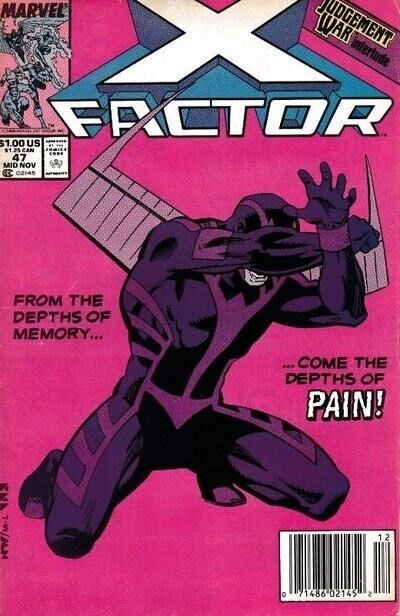 X-Factor (1986) #47 Newsstand FN/VF. Stock Image