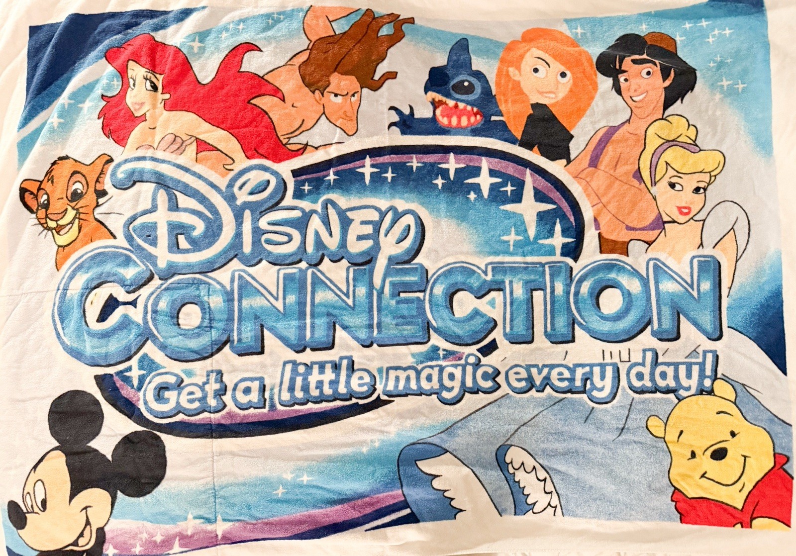 RARE Disney Connection 46x70 Beach Bath Towel Drawstring Bag Kim Possible Tarzan RARE Disney Connection 46x70 Beach Bath Towel Drawstring Bag Kim Possible Tarzan