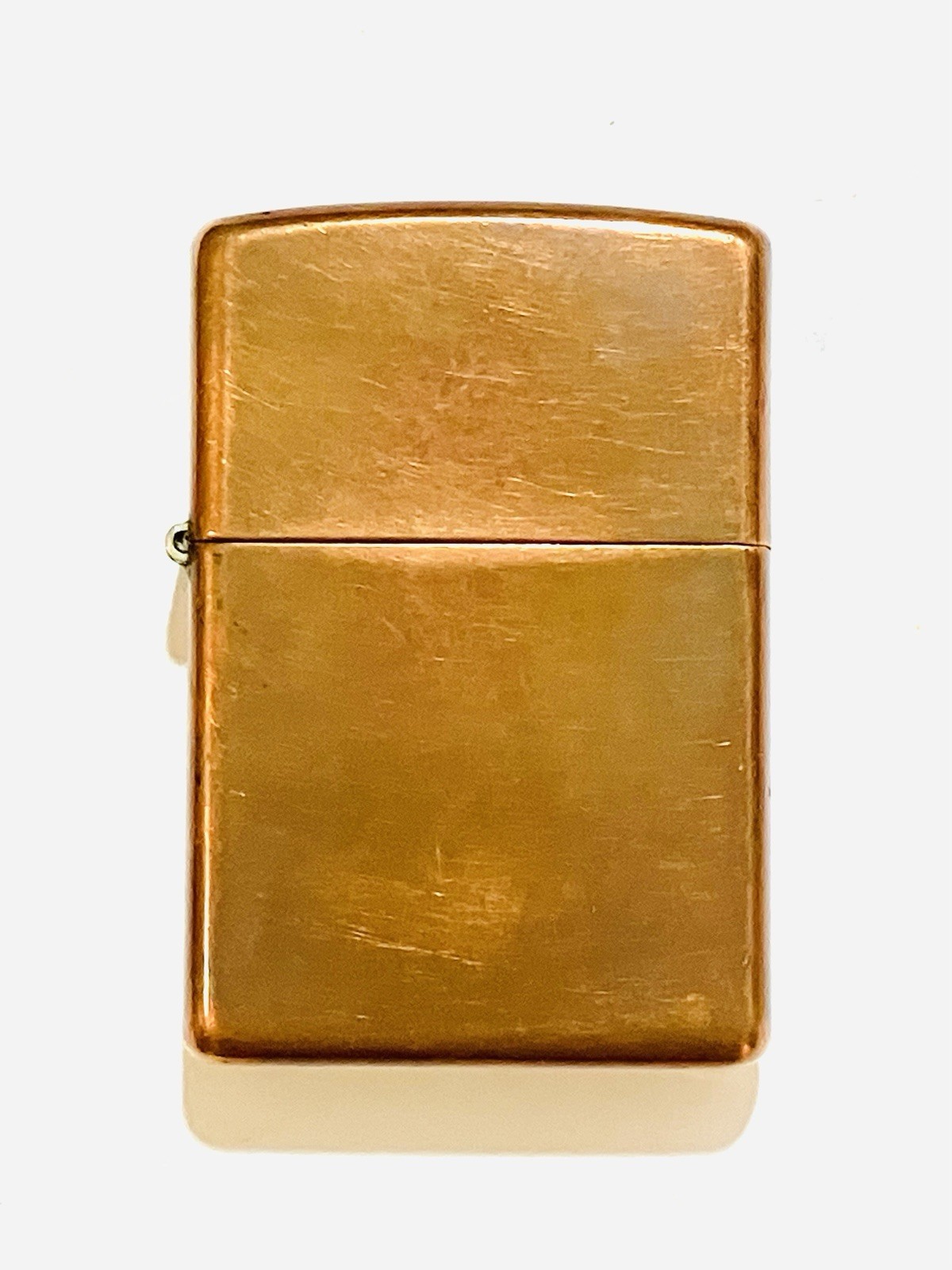 Rare 2003 Copper Zippo Lighter Date Code E 03 Bradford PA USA